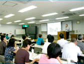 千葉県と共催で開催した放射能学習会（2011.7）